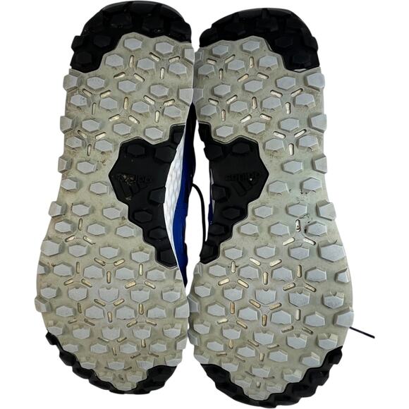 Adidas Mens Vigor Bounce Running Shoes Blue Black Size 12 Athletic main image 3